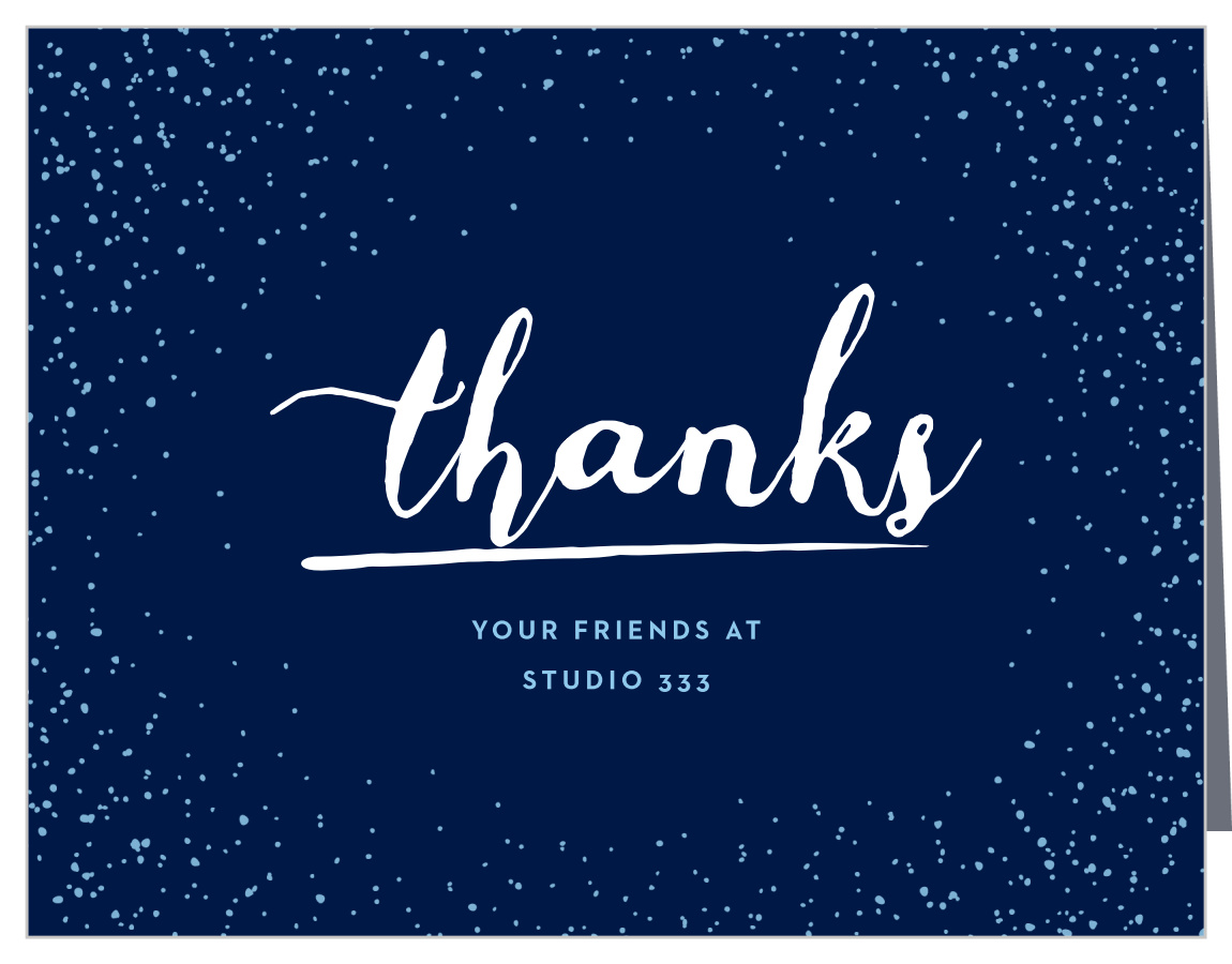 Glittering Lights Gala Thank You Cards