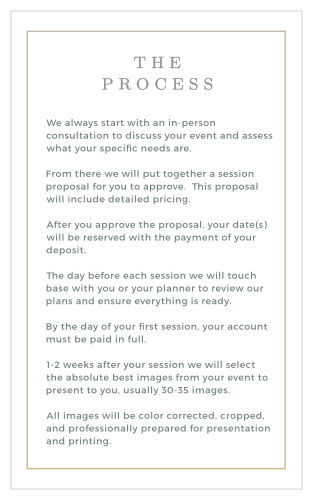 Familiarize clients with your studio’s booking procedures using the Destination Stamp Process Card.