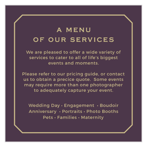 Promote your photography studio with the Vintage Photo Album Services Cards.
