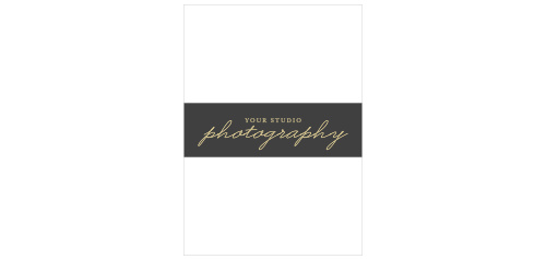 Finish the Vintage Photo Album Welcome Kit with the Vintage Photo Album Belly Bands.