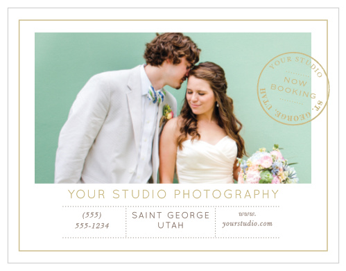 Extend special offers to clients with the Destination Stamp Promotion Card.