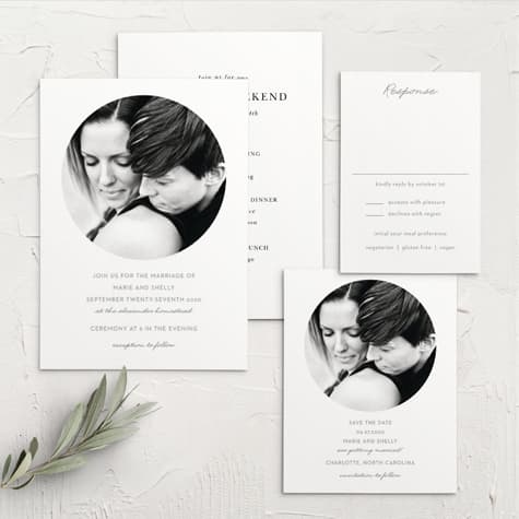 Bold & Blissful Wedding Invitations