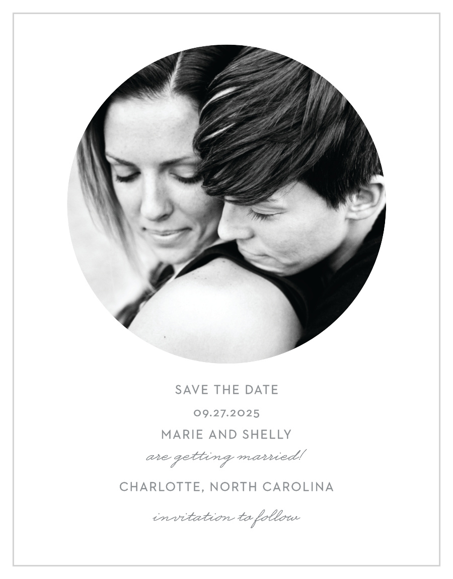 Bold & Blissful Save the Date Cards