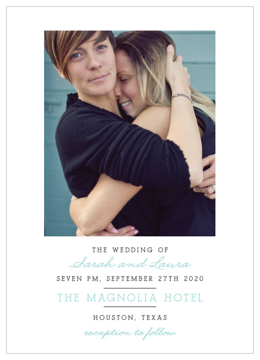 Invite guests to your contemporary wedding with the Modern Brilliance Wedding Invitations from the Love Vs Design Collection at Basic Invite.