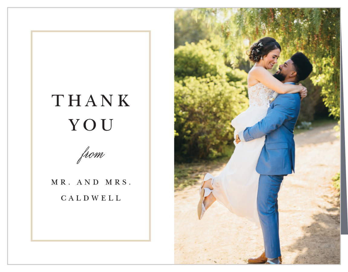 Forever Photo Wedding Thank You Cards