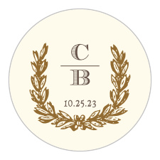 Add beautiful stickers to parallel your wedding style using the Charming Woods Stickers.