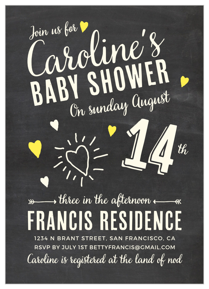 Fun Times Boy Baby Shower Invitations