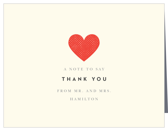 Like nothing you have ever seen, our Charming Mustache, aka the hipster thank you card, is the perfect thank you card for the trendy bride and groom.