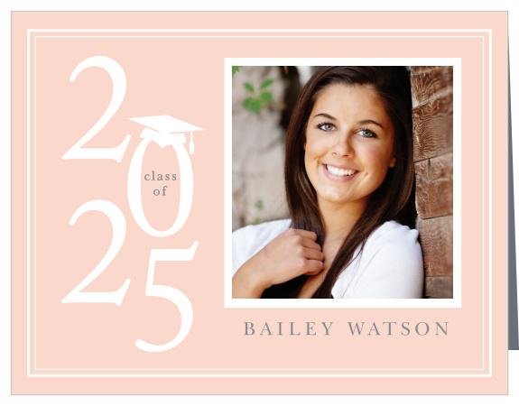 Say “Thank You” with the classic style of the Top of the Class Thank You Card. 