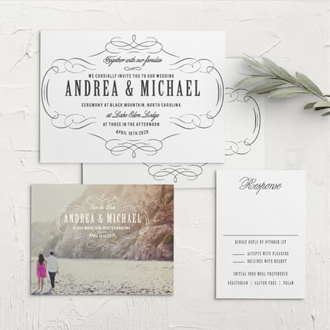 Secret Crush Wedding Invitations