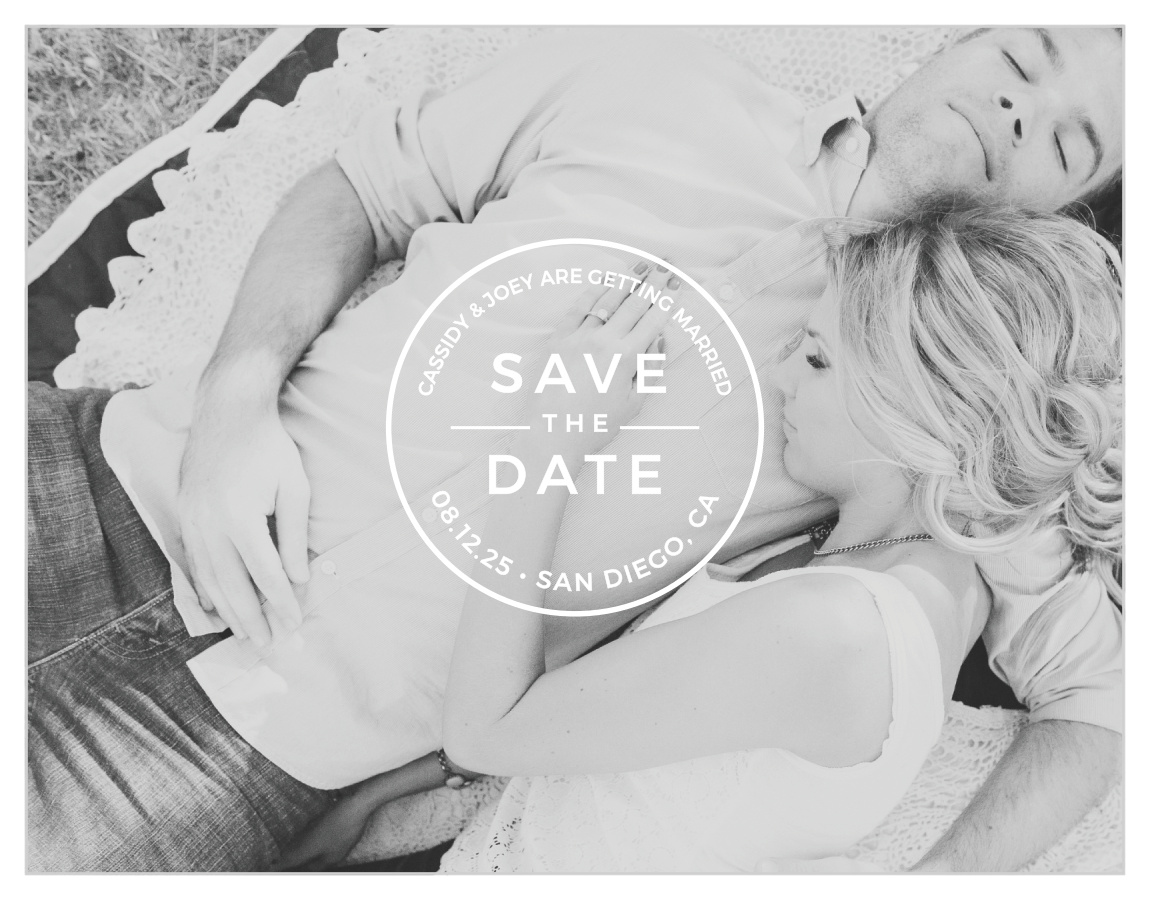 Live Simply Save the Date Cards