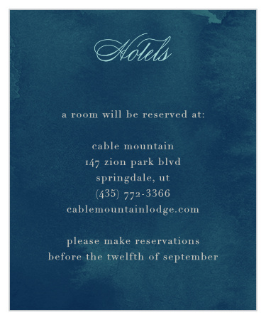 Let guests know about hotel reservations you have made for them with the Geometric Dreams Accommodation Cards from the Love Vs Design Collection at Basic Invite.