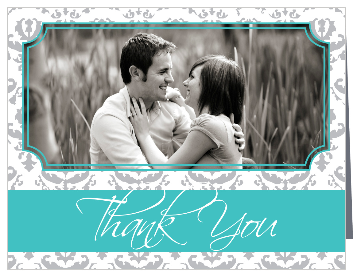Victorian Charm Wedding Thank You Cards