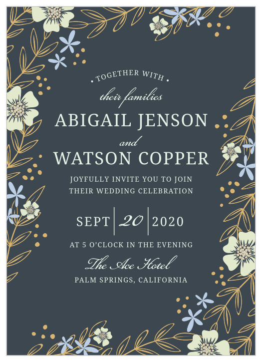 design and print wedding invitations online