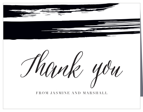 Haute Couture Wedding Thank You Cards