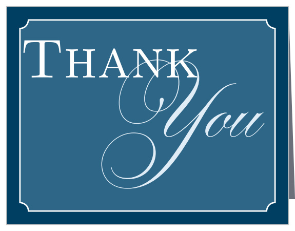 Our Lace Doily thank you card is elegant and classy!