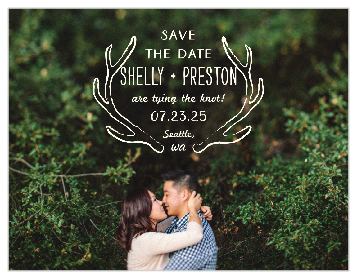 Back Country Save the Date Cards
