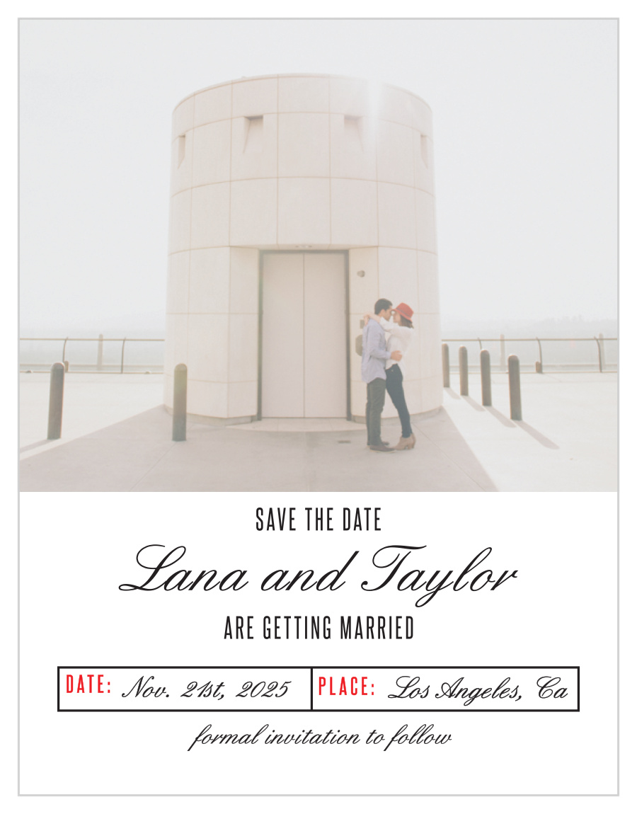 State of Mind Save the Date Cards
