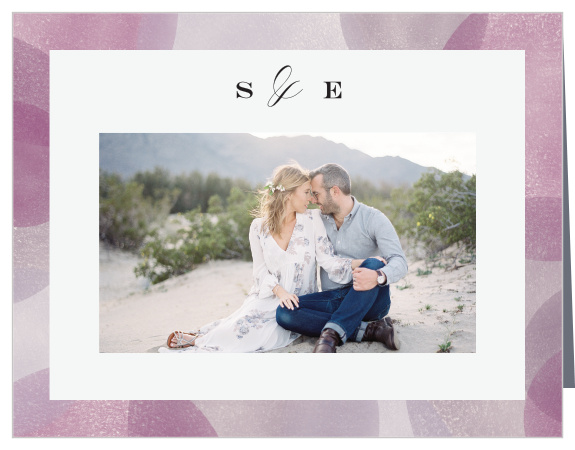 Your loved ones are sure to feel the gratitude you have of their support when they receive one your Modern Photo Collage Wedding Thank You Cards!