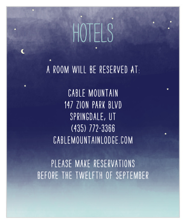 Do your guests know where to stay? Make sure they do with the Pretty Lights Accommodation Cards from the Love vs Design Collection at Basic Invite.