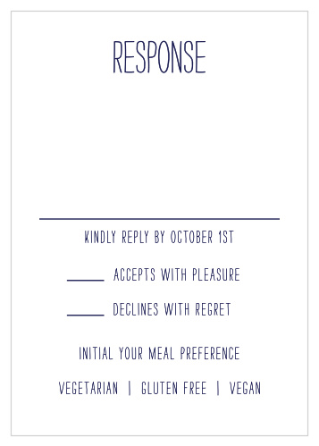 Pretty Lights Response Cards