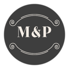 With the beautiful contrast of a stormy gray background and your initials in pearl white, Vintage Novel Stickers provide you with a gorgeous reminder of your wedding day.