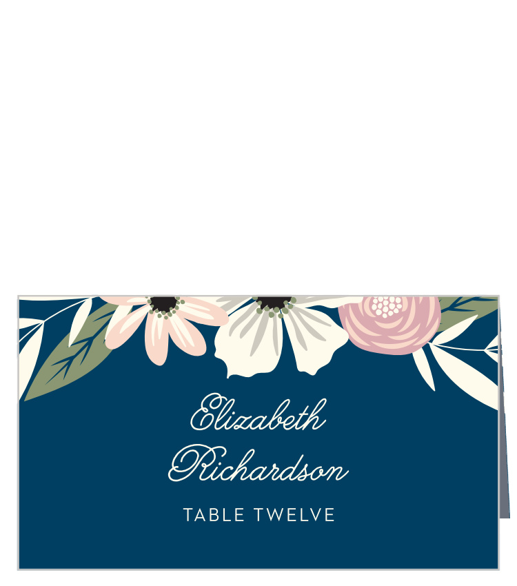 Rustic Blooms Place Cards