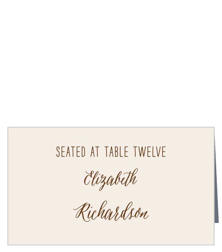 Drawn Together Place Cards