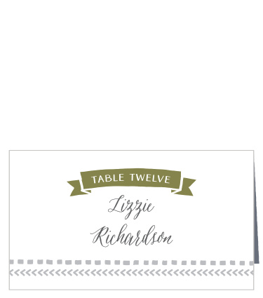 Organize your guests seating with the Rustic Tribal Place Cards.