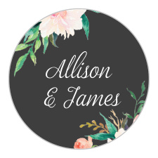 Embellish your wedding stationery with the delicate flowers of the Blossoming Loves Stickers.