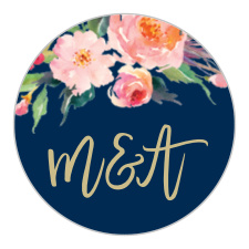 Adorn your wedding stationery with the beautifully botanical style of the Standing Ovation Stickers. 
