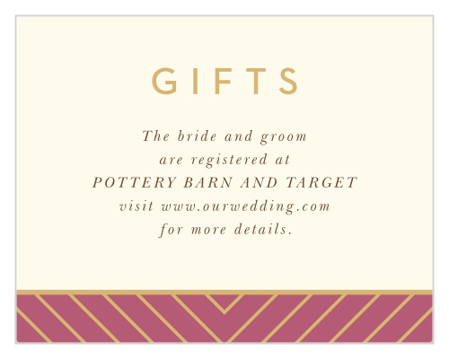 Geometric Perfection Registry Cards