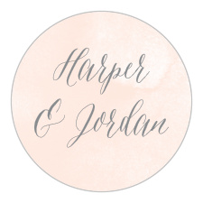 A splash of color creates a soft background for the Dip Dye Stickers. 