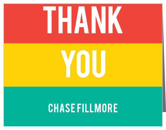 Read. Set. Go! When the party is finished, make sure your guests know the revving good time you had with the Kart Race Thank You Cards!