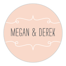 Embellish your wedding stationery with the whimsical accents of the Brisk Blue Skies Stickers.