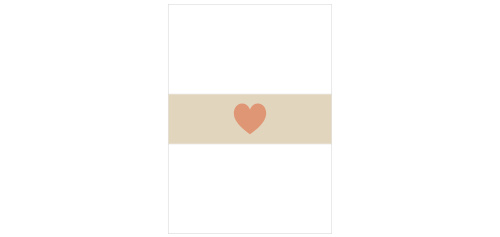 Add some tasteful flare to your wedding stationery with the Sophisticated Shimmer Foil Belly Bands.