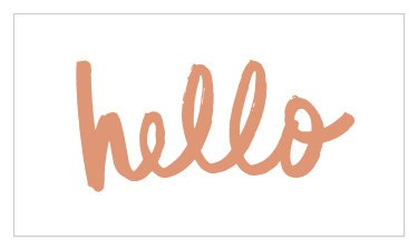 Stand out in a crowd of traditional business cards with the Bold Hello Foil Business Cards.