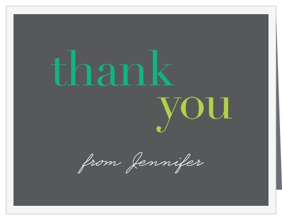 The Prestige Boy Thank You Cards are the perfect way to show gratitude for those who helped welcome your latest addition. 