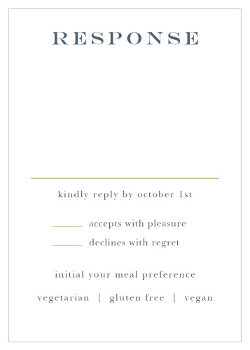 Peacock Flourish Response Cards