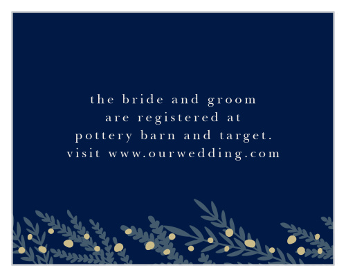 Organize your romantic and rustic wedding ceremony with the Forest Glow Foil Wedding Programs. 