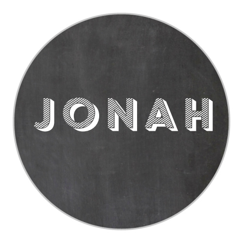 Your son's Bar Mitzvah will certainly stick in your guests' minds with these Chalkboard Bar Mitzvah Stickers.