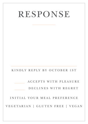 Plan for every guest with Thrilling Thirteen Bat Mitzvah Response Cards. 