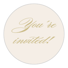 Put the final touches on your invitation with the Golden City Bat Mitzvah Stickers.