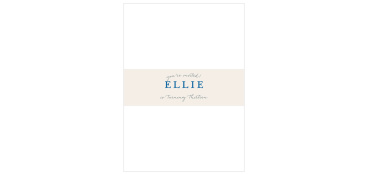 A Regal Wreath Bat Mitzvah Belly Band is the final detail necessary for your Bat Mitzvah invitations. 