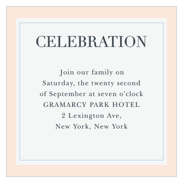 Add additional event information with the Pomegranate Bouquet Bat Mitzvah Reception Cards.