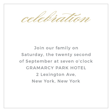 No matter what, there are always those handful of special people you want at your ceremony.