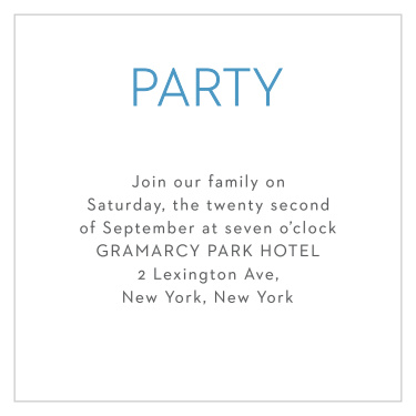 No matter what, there are always those handful of special people you want at your ceremony. Make sure they get the message with the beautifully Colorful Names Bar Mitzvah Reception Cards.