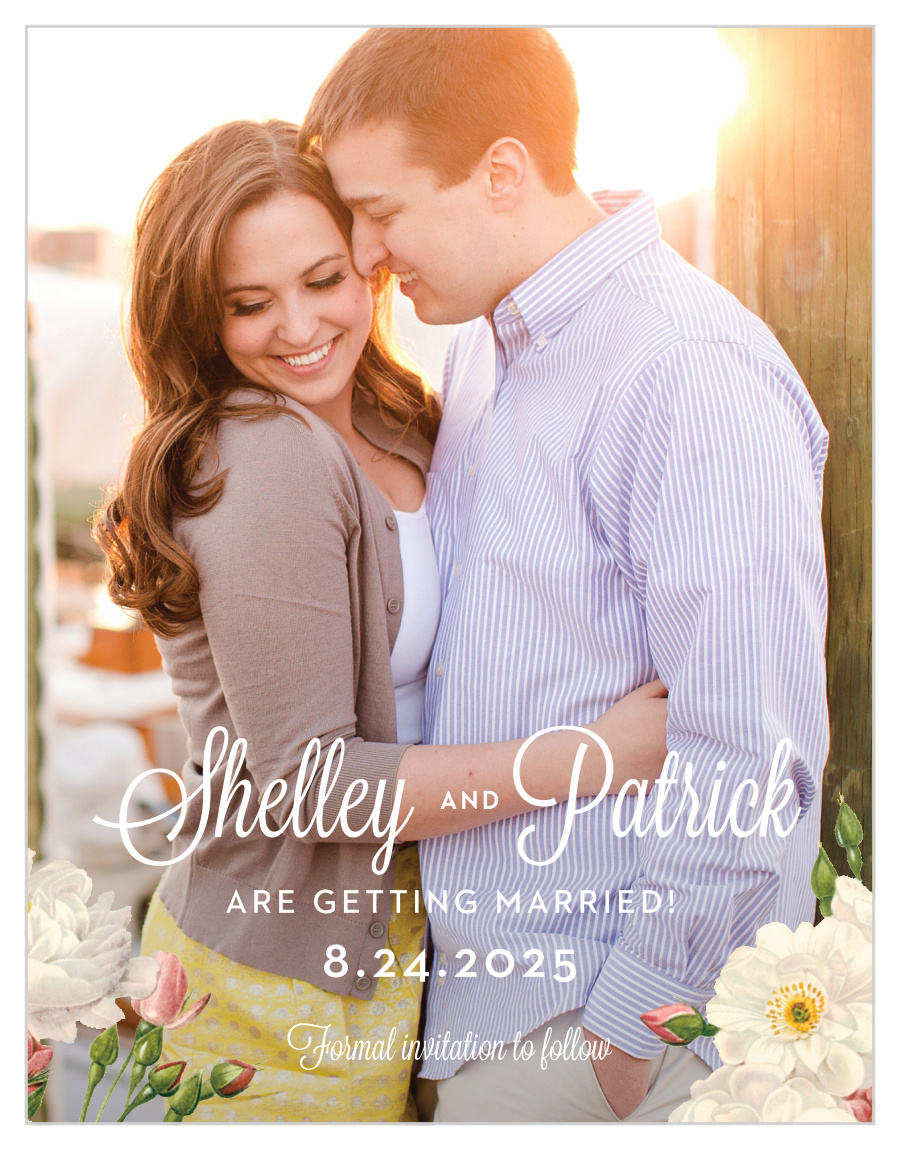 Le Jardinier Save the Date Cards