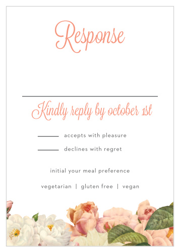 Le Jardinier Response Cards