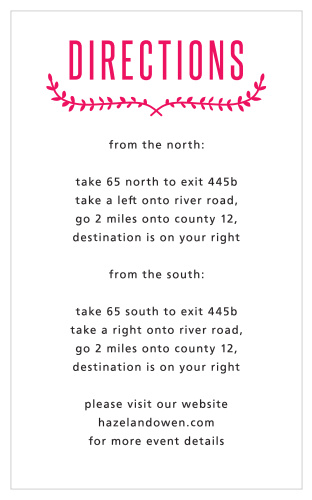 Just like your love, the title of our Simply Krafty Direction Cards is big, bold, and colorful.